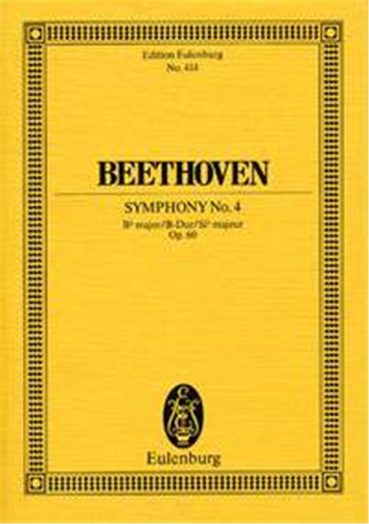 Sinfonia N. 4 Si B Op. 60 (Unger)